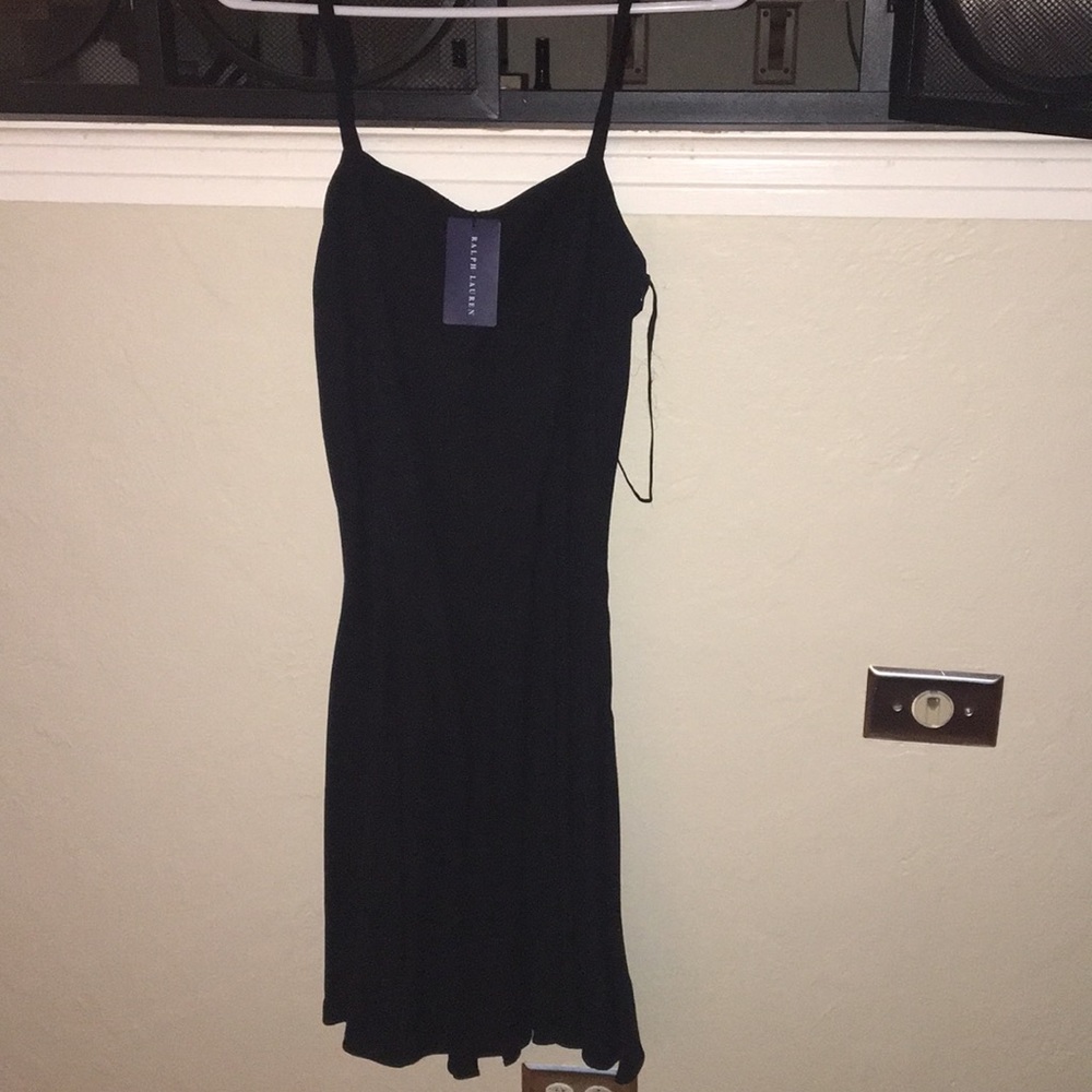 Black dress.